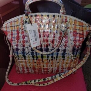 Brahmin large duxbury celebrate with ady wallet nwot